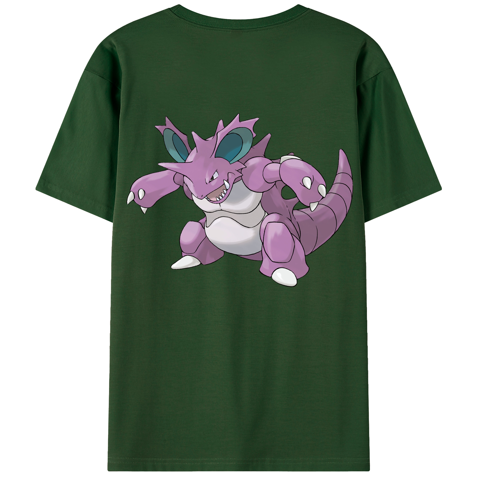 （画像用） ポケットモンスター Pokémon 綿100％半袖Tシャツ（背面プリント）